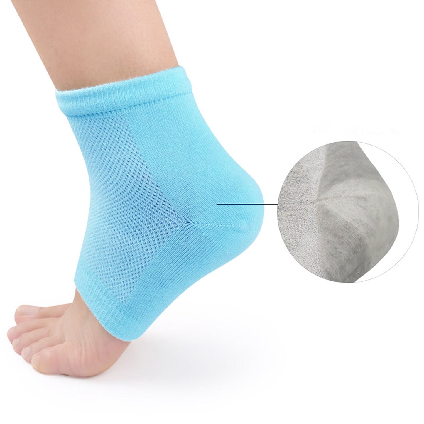 ZFSOCK's Heel Anti-Crack Socks - Moisturizing and Comfortable Socks for Soft and Smooth Heels