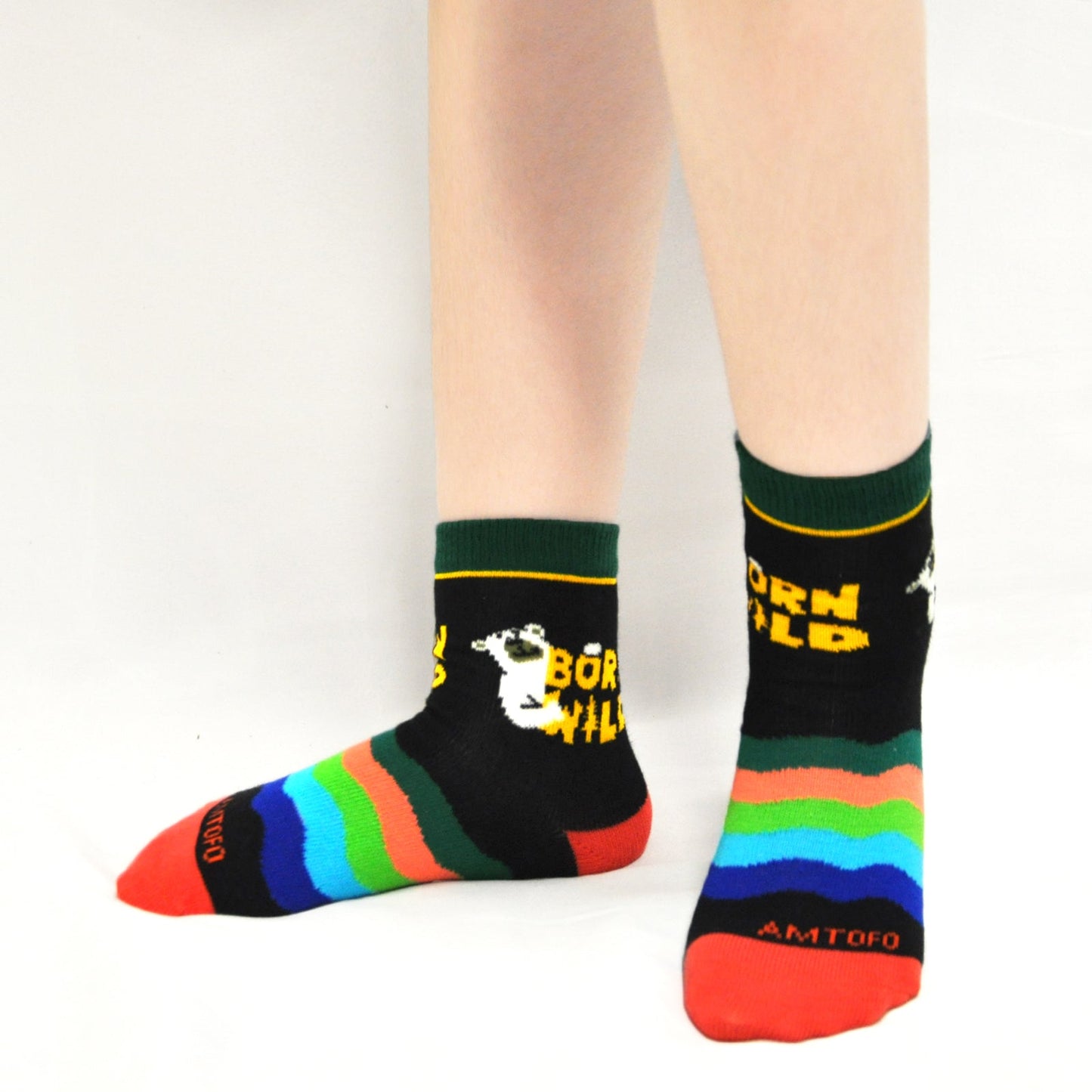 ZFSOCK's Kids Animals Socks Fun and Comfortable Animal Themed Socks for Children