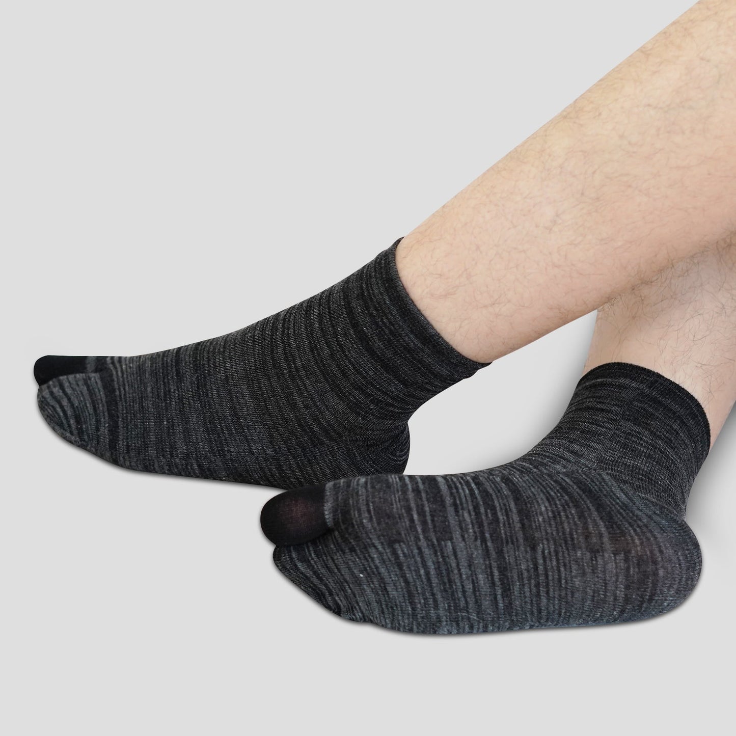 ZFSOCK's Two Toe Men's Socks - Comfortable and Stylish Footwear (5 Pairs)