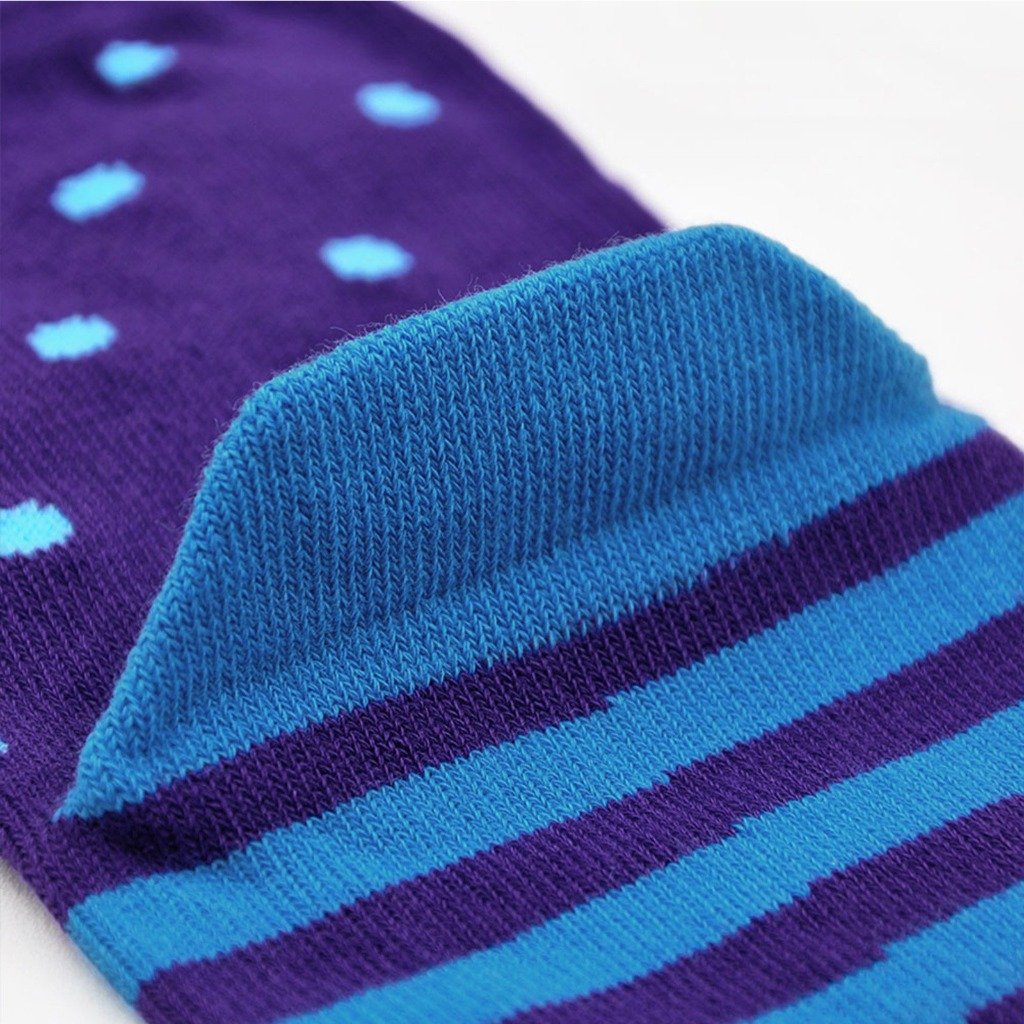 cotton blue socks for men