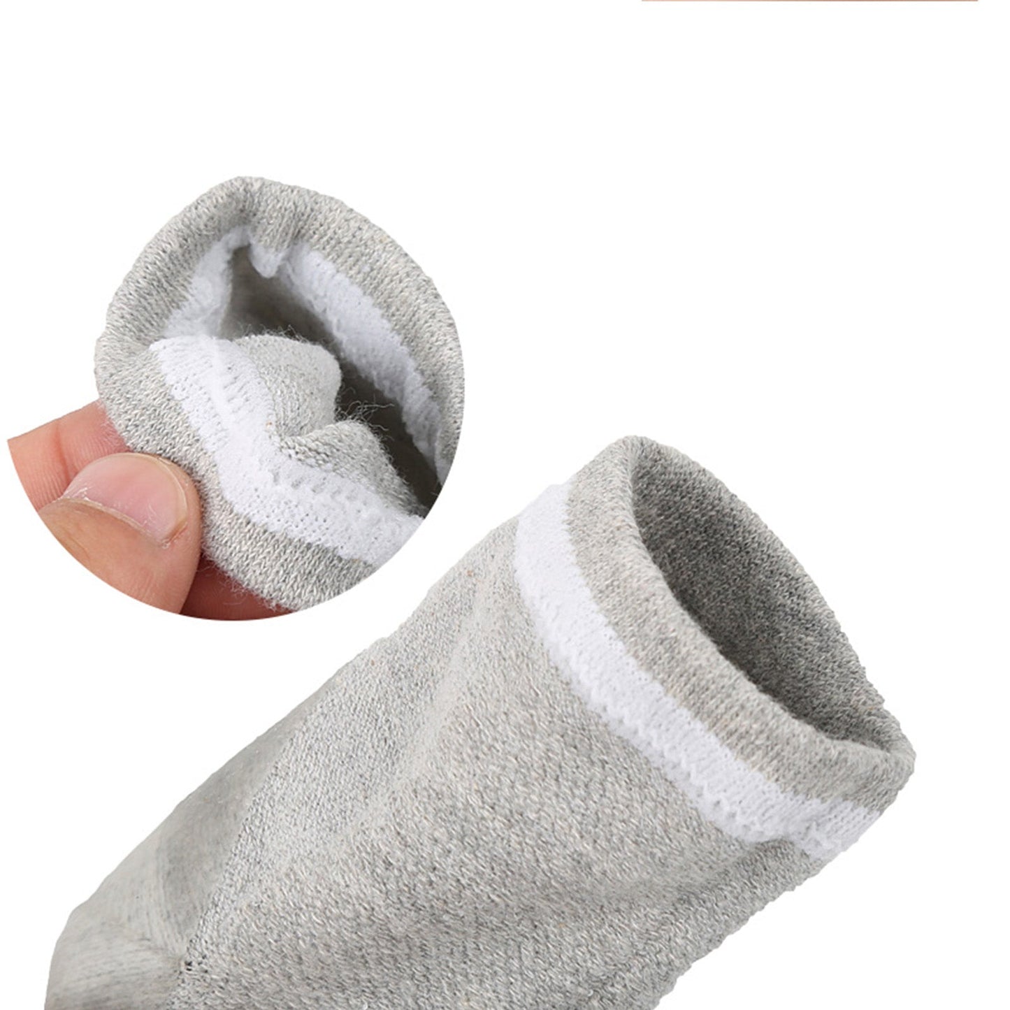 ZFSOCK's Heel Anti-Crack Socks - Moisturizing and Comfortable Socks for Soft and Smooth Heels