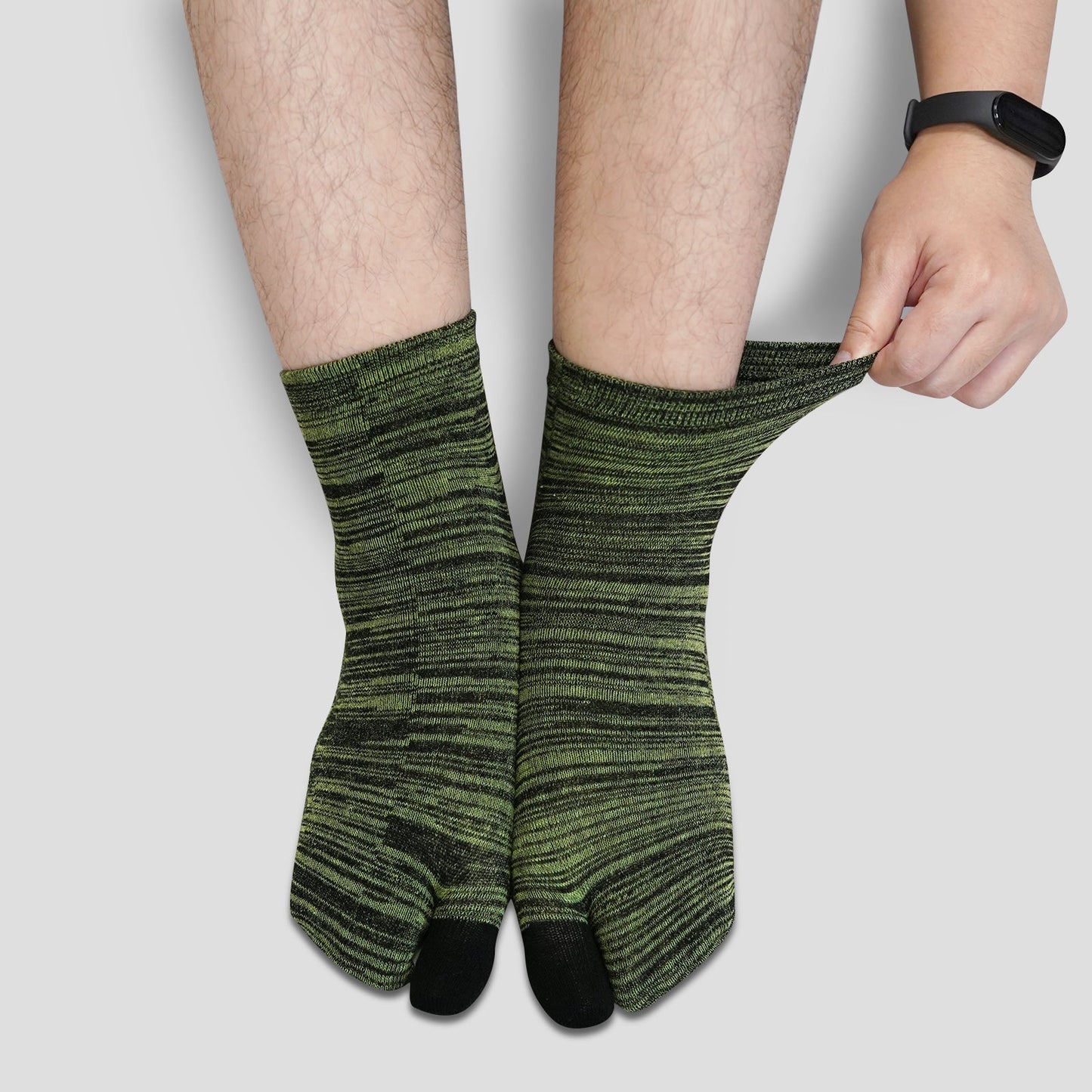 ZFSOCK's Two Toe Men's Socks - Comfortable and Stylish Footwear (5 Pairs)