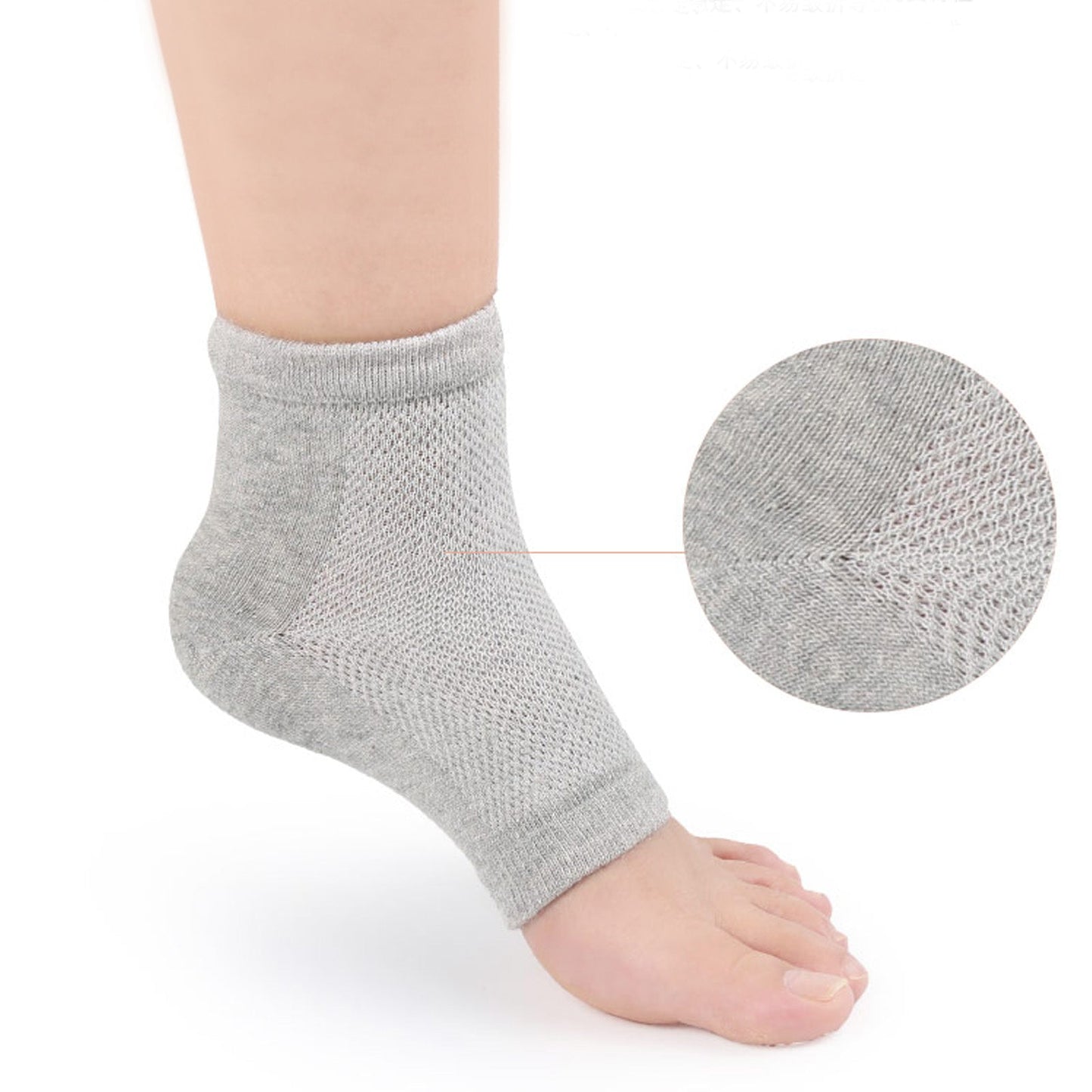 ZFSOCK's Heel Anti-Crack Socks - Moisturizing and Comfortable Socks for Soft and Smooth Heels