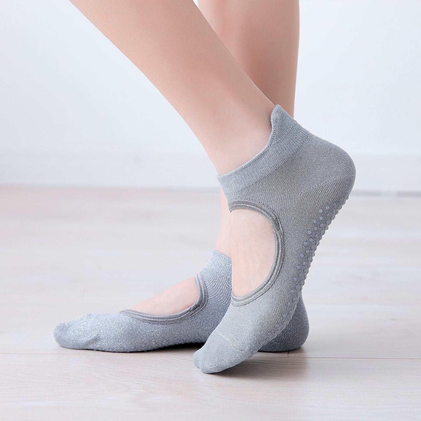 ZFSOCK's Women's Yoga Socks for Enhanced Stability and Grip