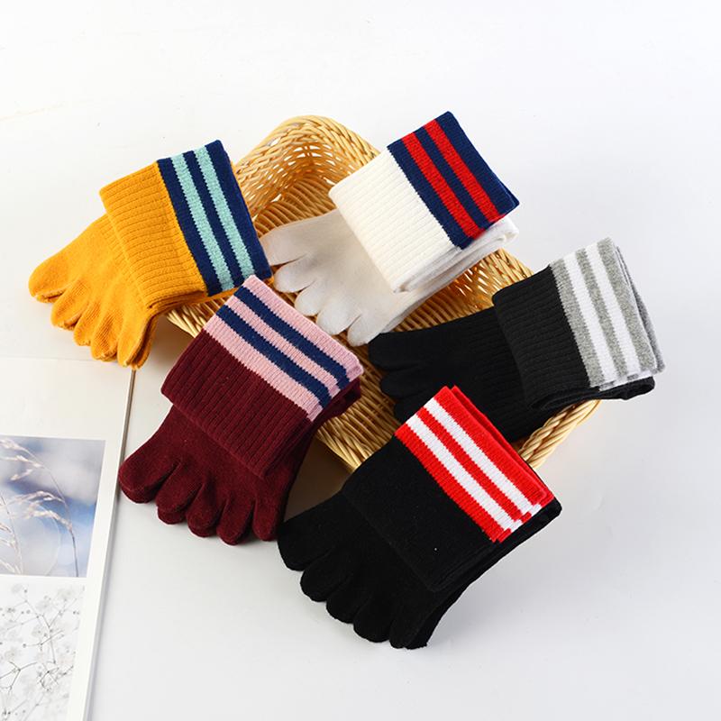 5 pairs 5 finger socks for women