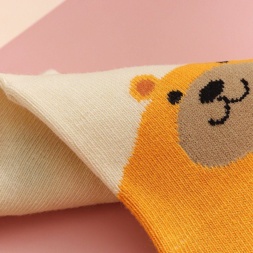 cotton bear socks