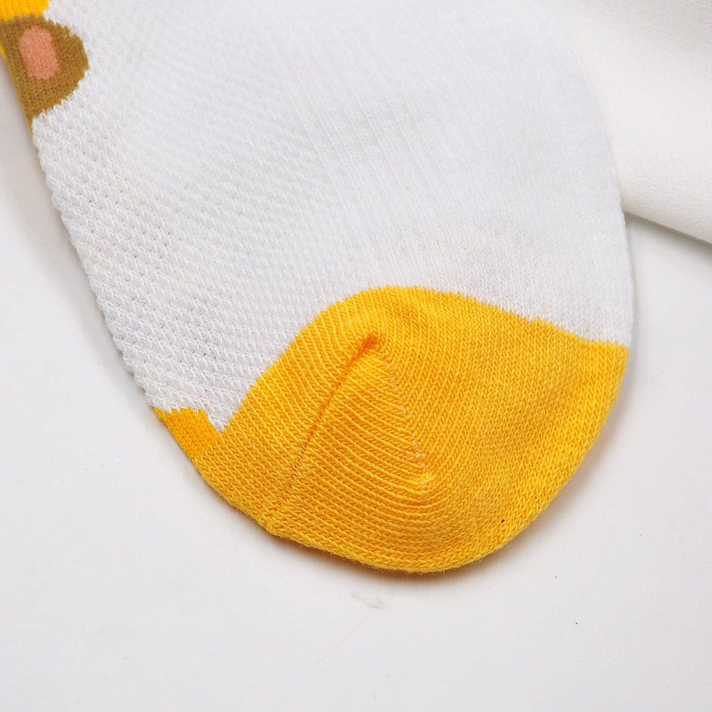 cotton giraffe socks for kids