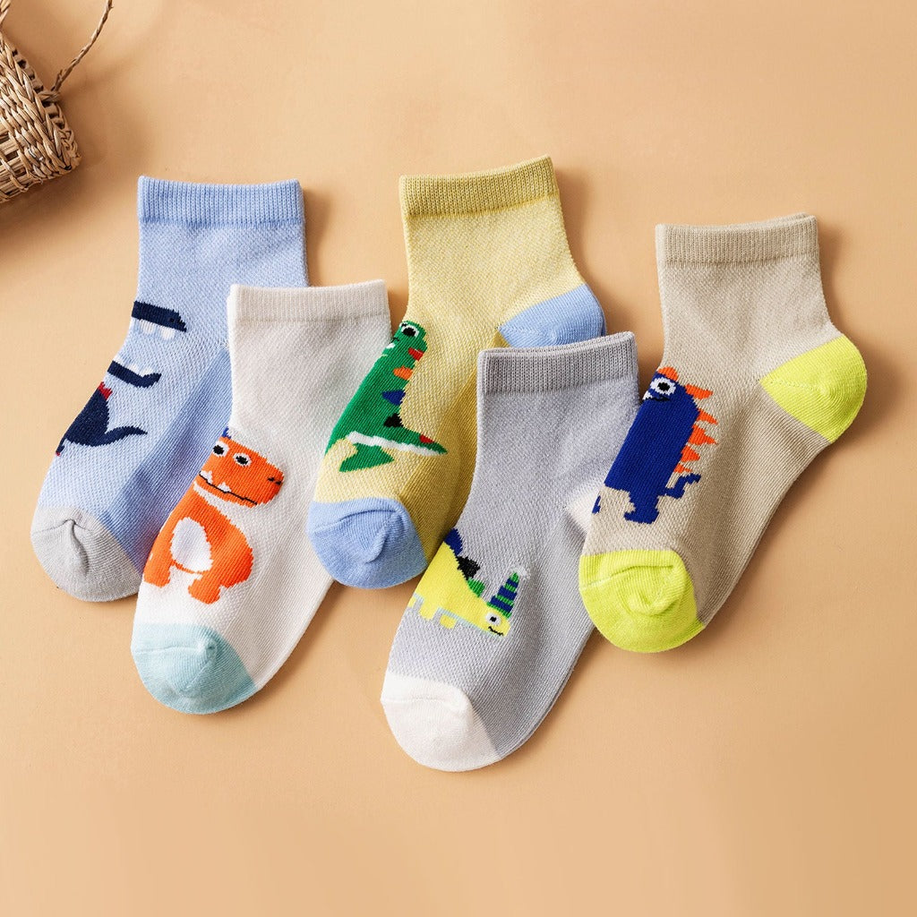 best cotton dinosaur crew socks kids