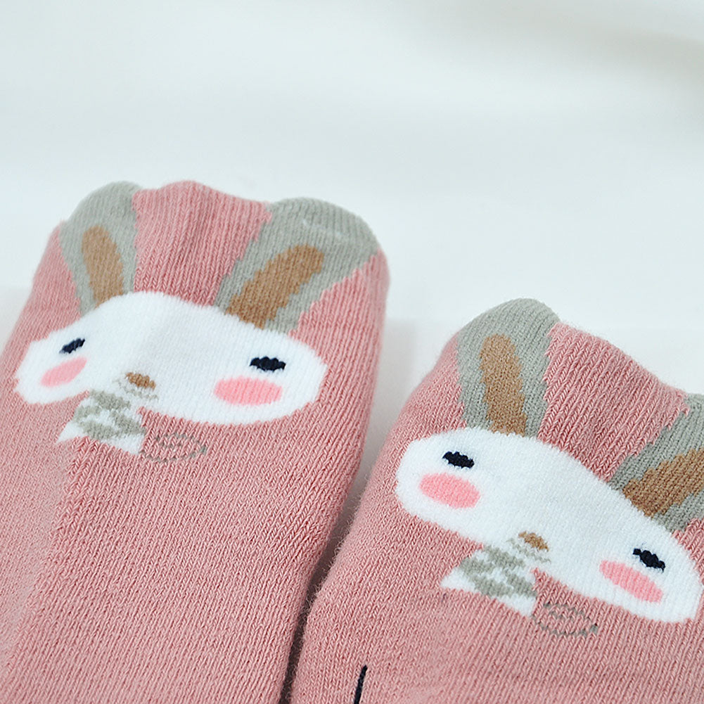 pink bunny socks for kids