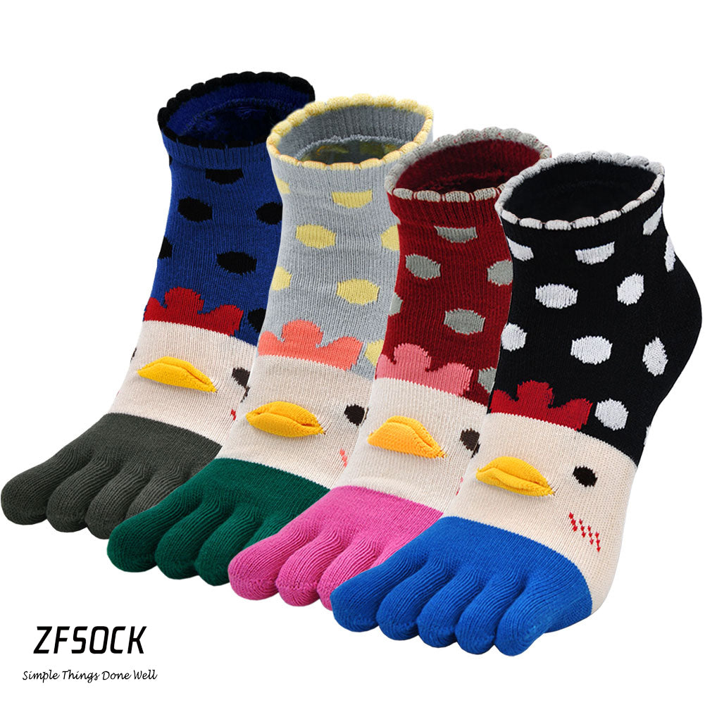 chicks five finger socks for kids