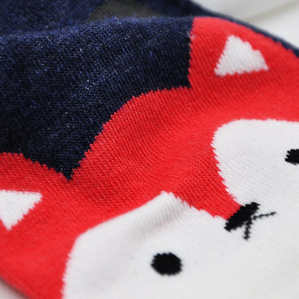 cute fox face socks for women