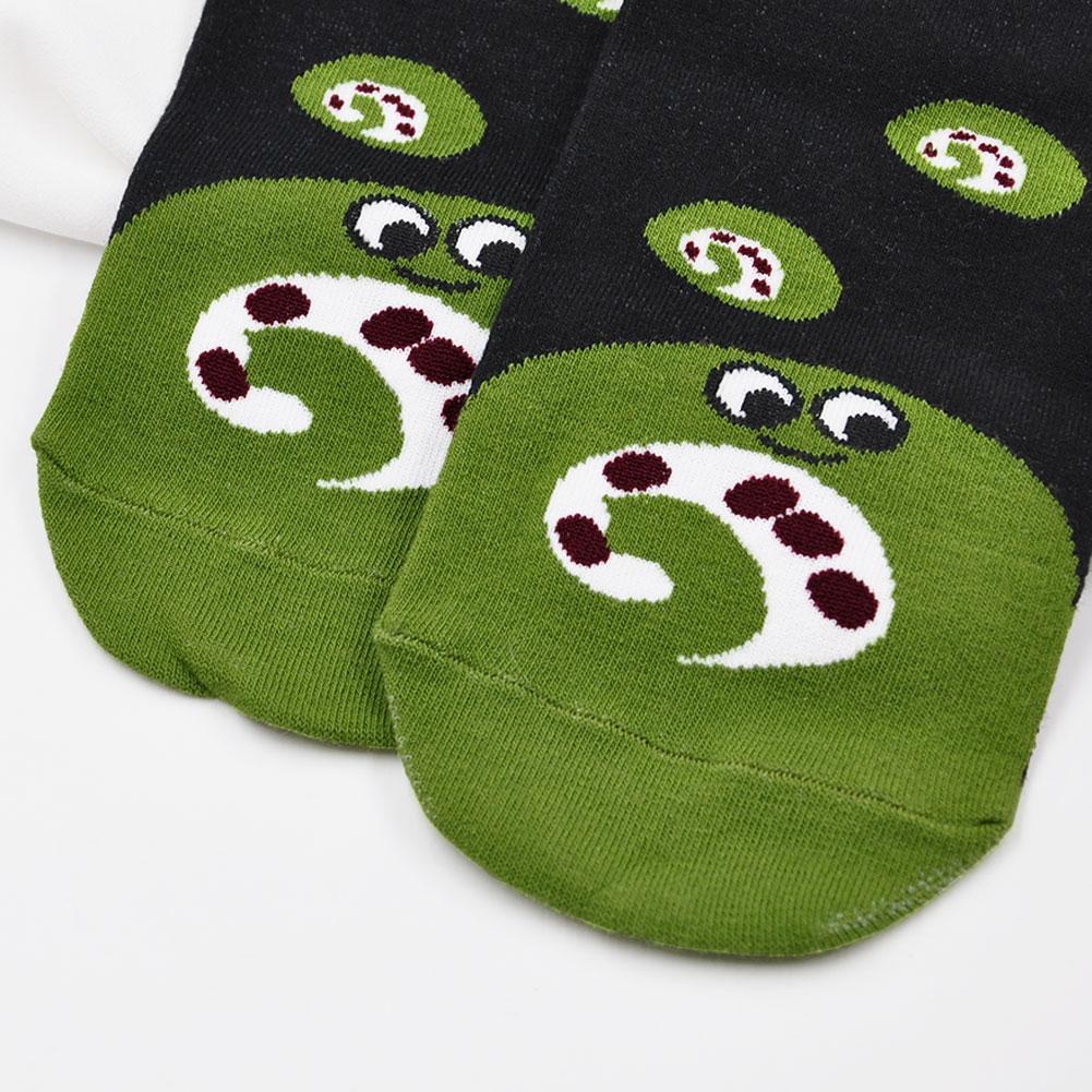 cute matcha roll ankle socks for women