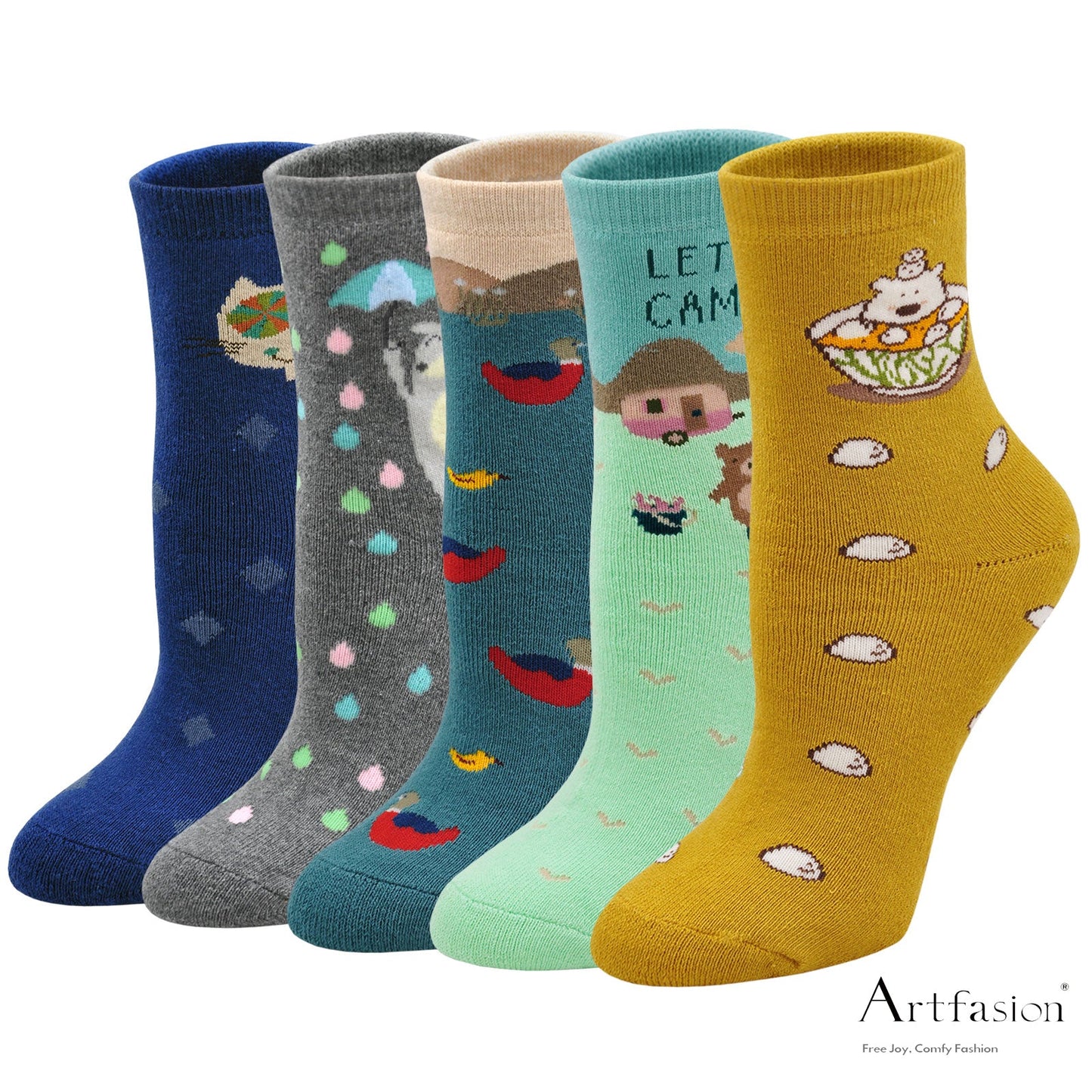 Zfsock's Thick Thermal Winter Animal Socks