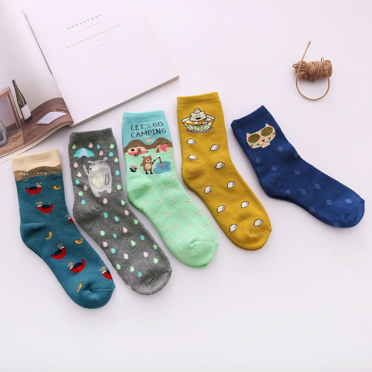 Zfsock's Thick Thermal Winter Animal Socks