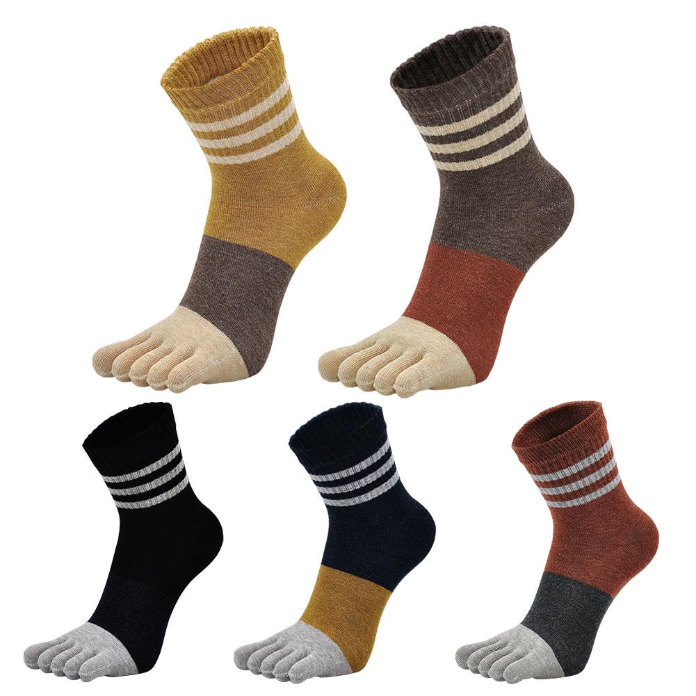 5 pairs brown premium quality socks