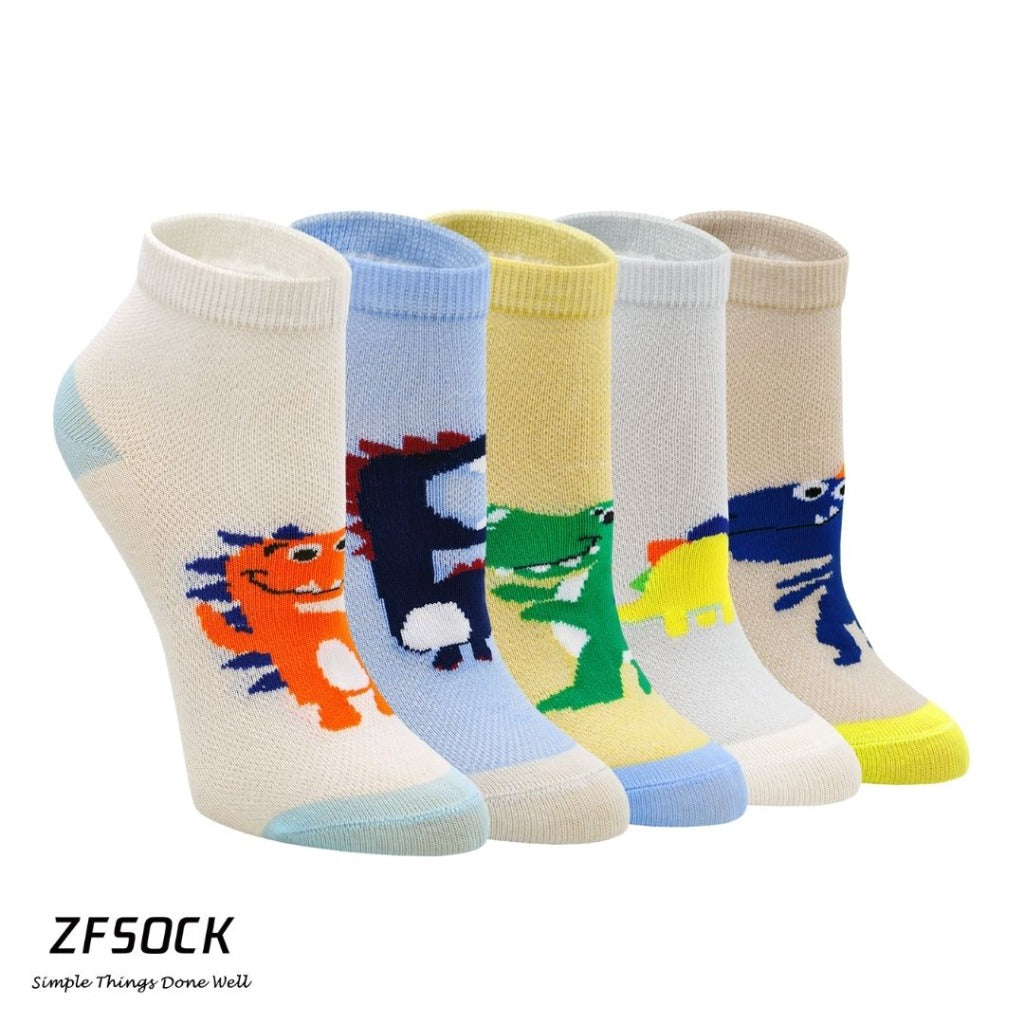 cotton dinosaur socks kids 