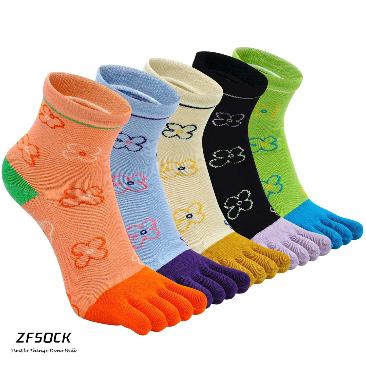 colorful summer socks for ladies