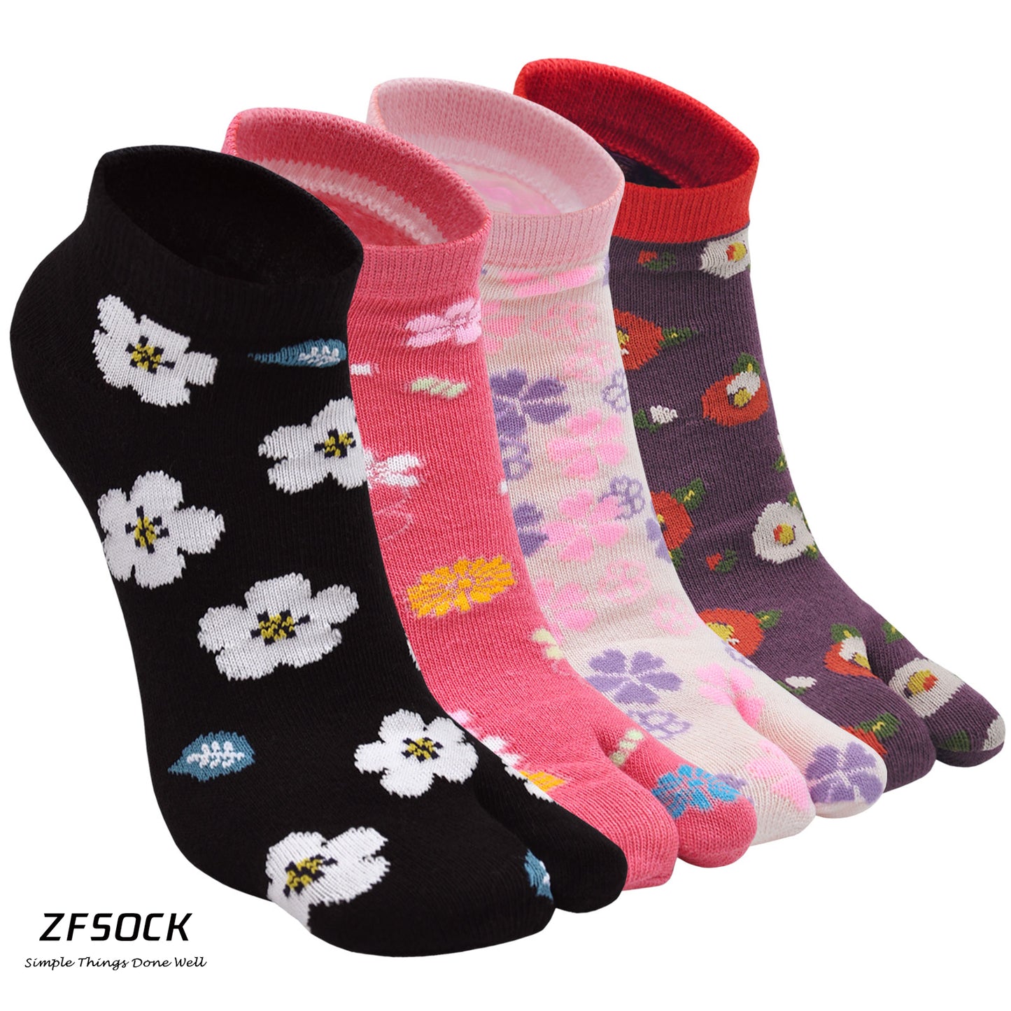 floral slippers socks free shipping